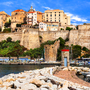 Calvi - Panoramablick mit Festung Calvi - Panoramablick mit Festung